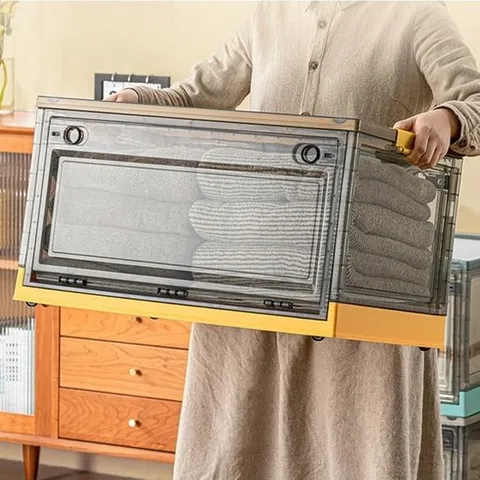 폴딩 리빙박스 옷장정리함 옷정리함 (초특대형) 접이식박스 폴딩박스 폴딩정리박스 옷정리함 장난감정리함