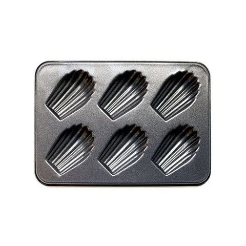 논스틱 양면코팅 마들렌틀 6구 과자틀