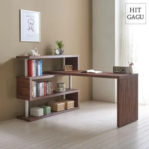 [착불배송] A235 (ㄹ) 3단 책상세트 1600 4colors 책상 학생책상 컴퓨터책상 사무실책상 공부책상 청소년책상 서재책상