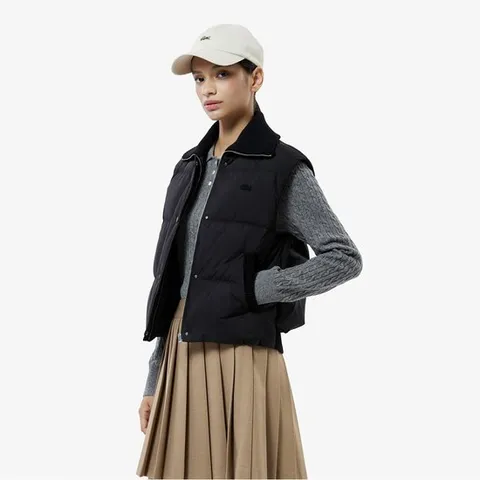 라코스테 공식 여성 스웨터 카라 다운베스트 BF421E-55N 031