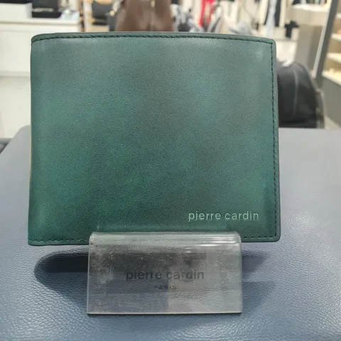 [피에르가르뎅]블랙컬러의 배색이 좋은 반지갑(11 2ㅡ9)GN