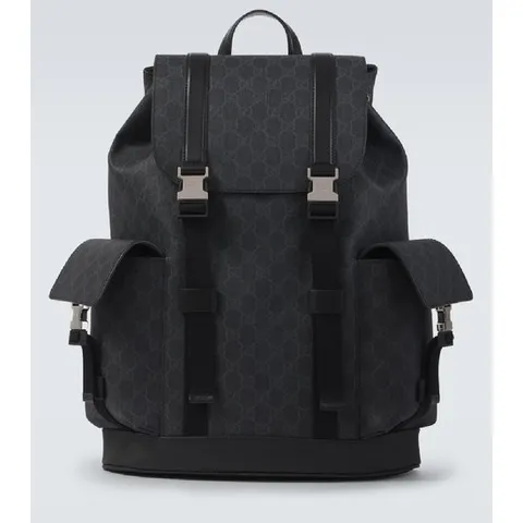 25 FW 구찌 GG Canvas 레더 트리밍 백팩 TP554542696