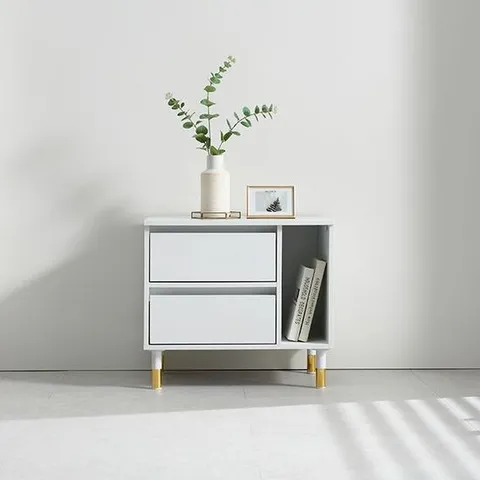 [착불배송] G9181 2단 서랍 선반 수납장 600 3colors 협탁 협탁수납장 거실협탁 600수납장 600협탁 서랍장 2단서랍장 거실수납장 다용도수납장