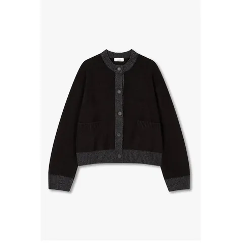 [ 롯데백화점 ][톰보이]배색포인트 라운드넥 가디건9175451981