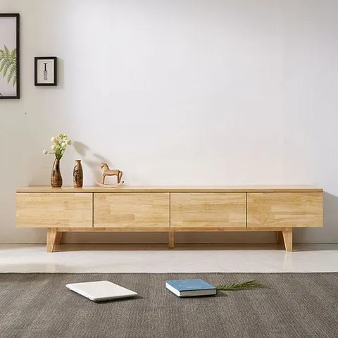 [착불배송] A5302 LPM 고무나무 거실장 2000 2colors 서랍장 낮은서랍장 티비장 텔레비전장 장식장 거실수납장 거실서랍장 다용도서랍장 원목거실장
