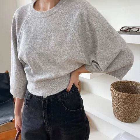 [안녕윤수야] 르베세미크롭 니트티