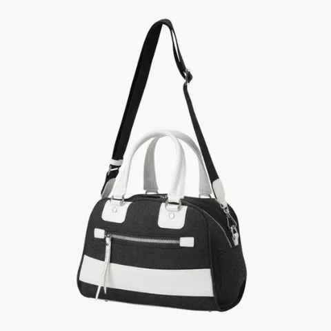 데상트골프보스턴백 GQC DP32WFBG81-NAVG 여성 라운드 포인트 카트백 / Navy