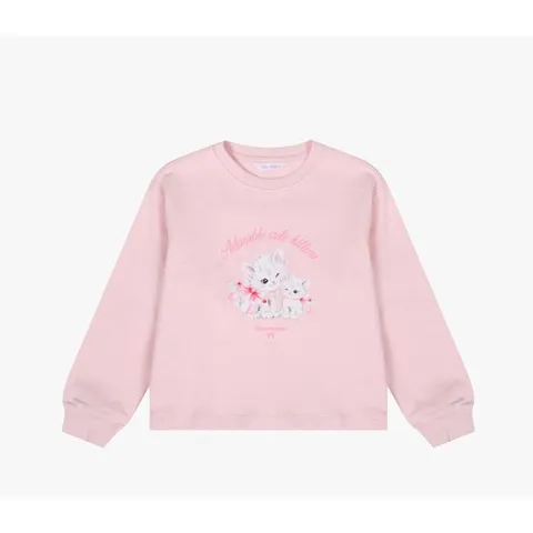 [ 롯데백화점 ]로엠걸즈티셔츠형 스웻셔츠 RGMA2587C