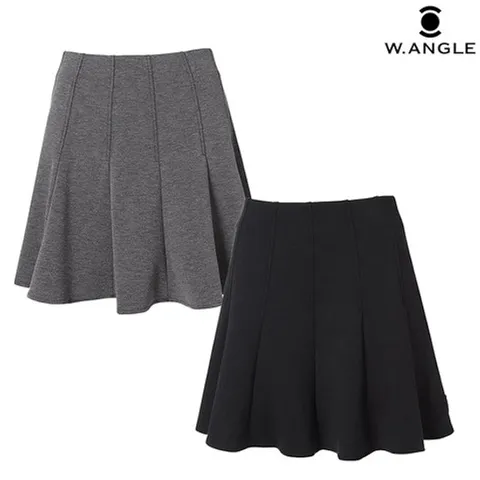 [ 현대백화점 ][와이드앵글] WWU22Q61 여성 WAGLE 저지 플레어 큐롯