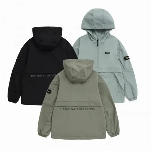 [ 롯데백화점 ]내셔널지오그래픽키즈(이월)  (K233UFT120_) 판테라 우븐 베이직 아노락 집업 티셔츠