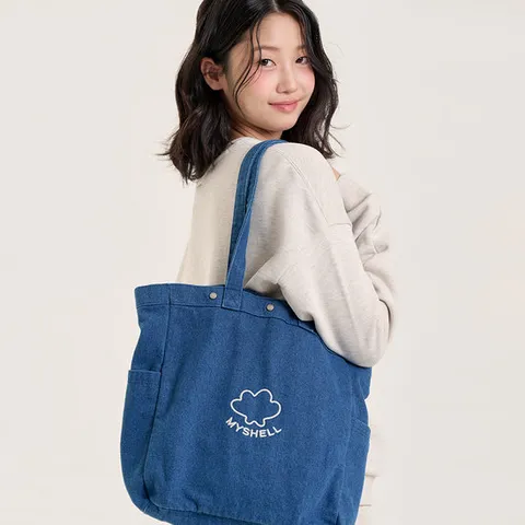 [마이쉘]블루문 데님 토트백_10711TT