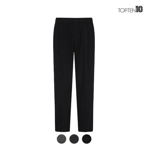 [탑텐][탑텐] 남성 더 웜 테이퍼드 밴딩 슬랙스 팬츠_MSC4PP1202