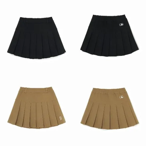 [ 현대백화점 ][MLB키즈DB] 베이직 플리츠 우븐 스커트 2종 택1 (7FSKB0254)