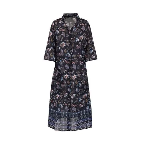 [크로커다일레이디]MARIO크로커다일레이디 플라워 프린터 인견 원피스 CLDFOP502