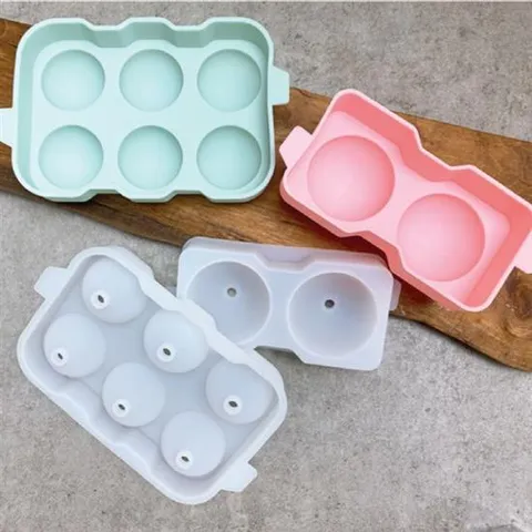 얼음틀 얼음트레이 대코 실리콘 아이스볼6구(민트) 왕얼음틀