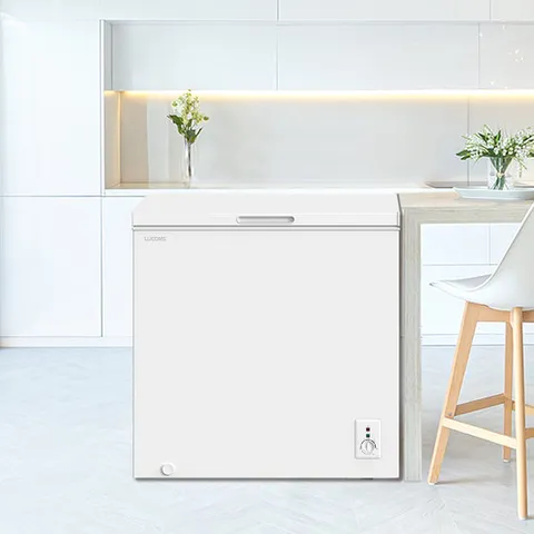 루컴즈 다용도 냉동고 F199M01-W 미니 가정용 소형 업소용 뚜껑식 방문설치