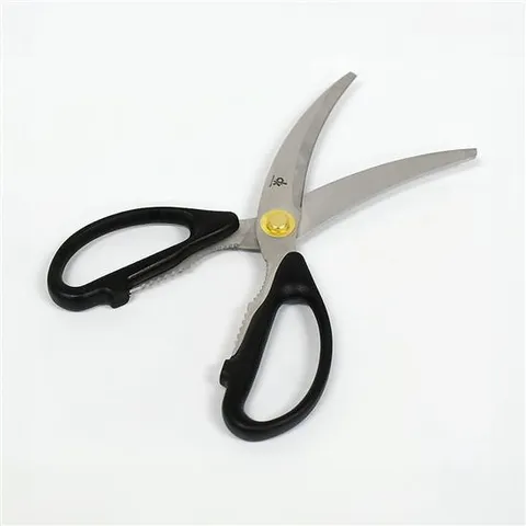 고기가위 주방가위 델키 곡선모양 주방가위