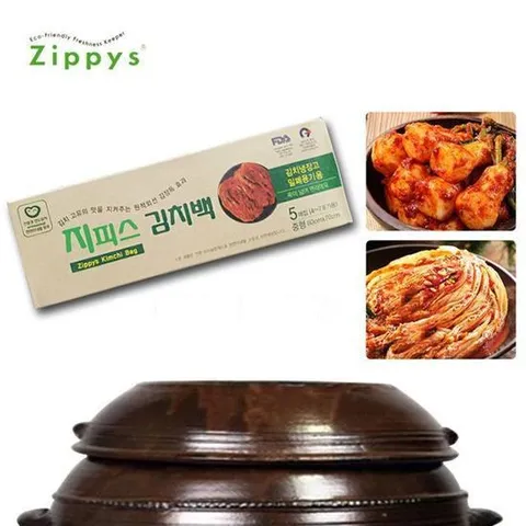 김치보관방법 김치저장방법 김치보관백 중형 5매입