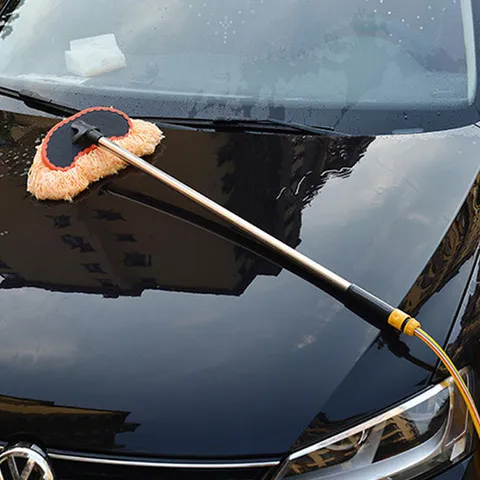 에코벨 물나오는 세차봉걸레/브러쉬 세차 밀대 타월 타올 솔