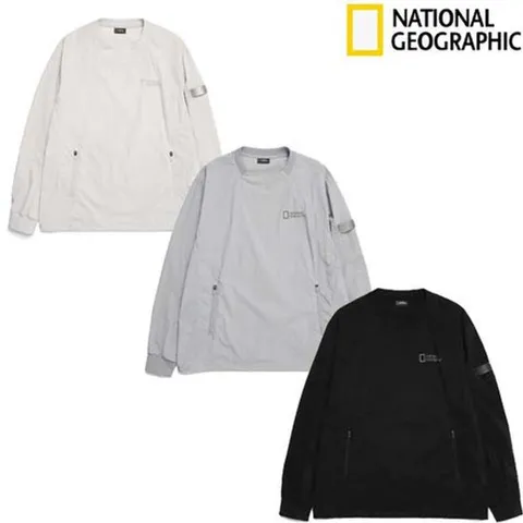 [ 현대백화점 ]내셔널지오그래픽 N223USW250 어반 우븐 맨투맨