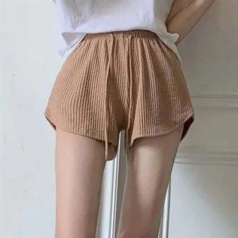 데일리 RNR-0074 의류 리브드 A라인 숏팬츠