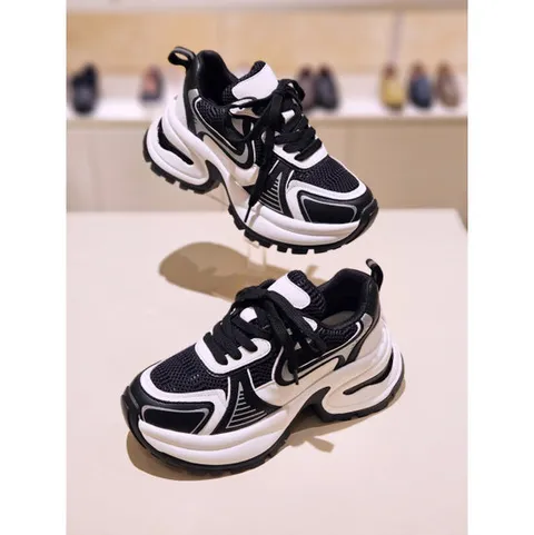 [ 롯데백화점 ]고세 여성 어글리 스니커즈 OZP4S084 블랙 6.5CM