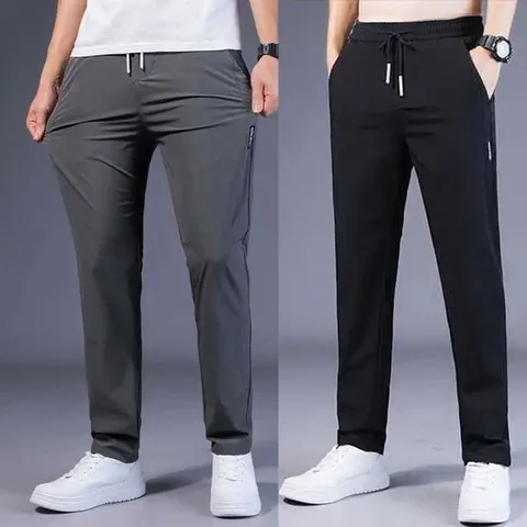 남성 여름 쿨링 밴딩 팬츠 밴딩 캐주얼 시원한바지