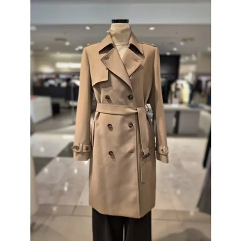[ 현대백화점 ][비지트인뉴욕] 맥카라 더블 트렌치코트 (VB9BB90) VB9BB90