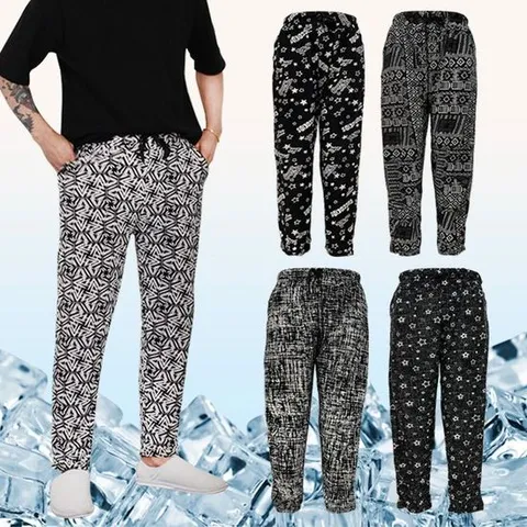 남자바지 남자9부 흑백 랜덤발송 여름바지