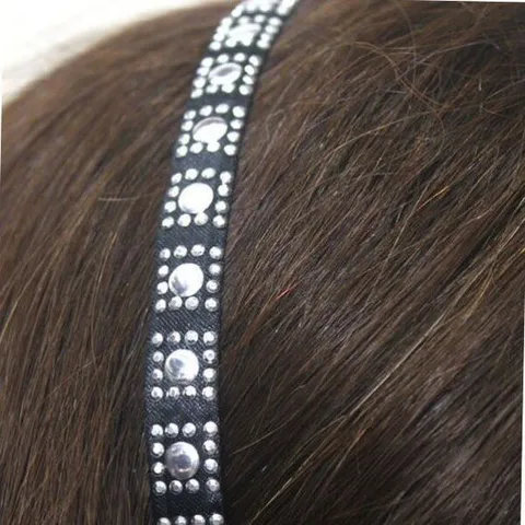 [모노무드]MNO 고급 큐빅 헤어밴드 가격세일.소량판매/판매3천원