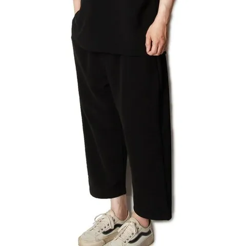 편한 와이드핏 9부 팬츠 국내산 허리밴딩 데일리룩 남성여름바지