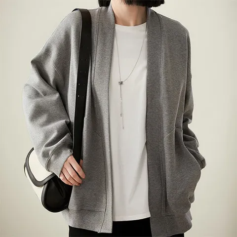 [패션시그널] 인포켓 멜란지 가디건 자켓 FF12C8