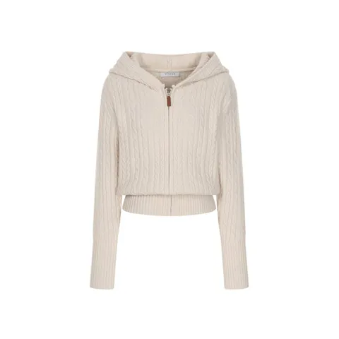 예시카 소프트 꽈배기 후드 집업 가디건 YJ8KC513