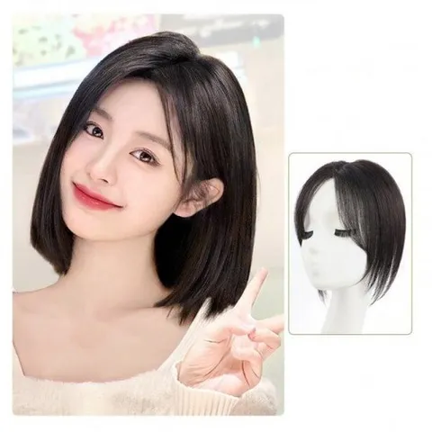 [모노무드]MNO 로미홀리 여성용 인모 정수리 가발 SH507