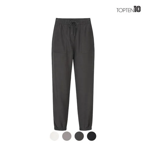 [탑텐][탑텐] 여성 더 웜 벨로아 조거 팬츠_MSC4PP2204