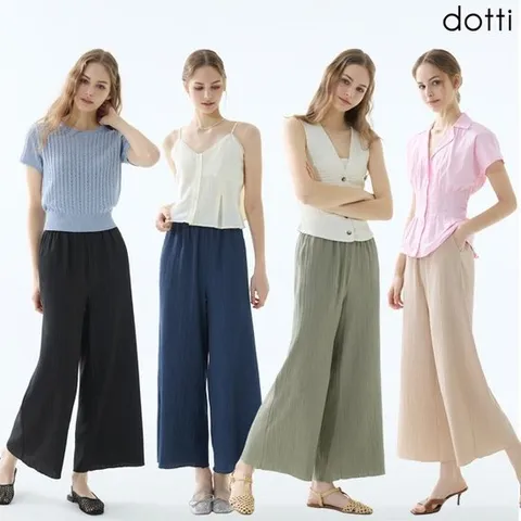 25SS 도티 크링클 썸머 팬츠 여성 4종 NCWW