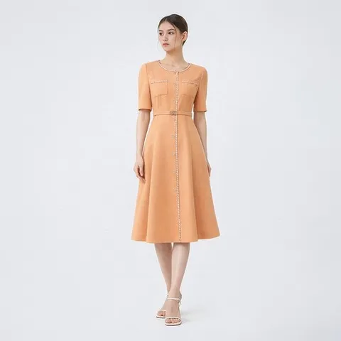 [TAG 570000원][케이엘바이린] 핀드 롱 원피스 KWOPOF0700