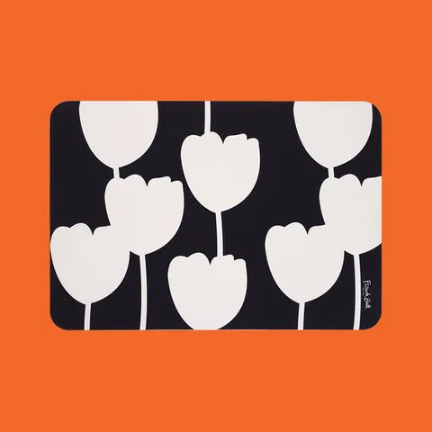 [무케] 프렌치불_빨아쓰는 논슬립 항균 규조토 주방 매트 (튤리파노) 욕실 부엌 신혼 집들이선물