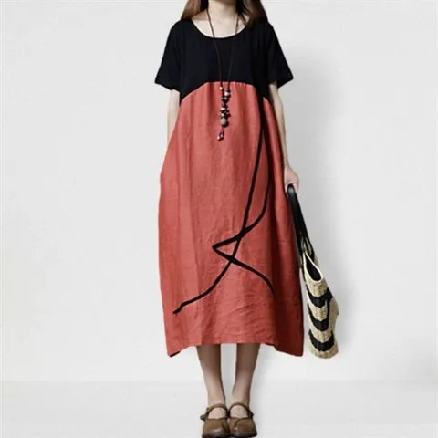 의류 린넨 데일리 원피스 여성 하객 40대 휴양지룩 여름