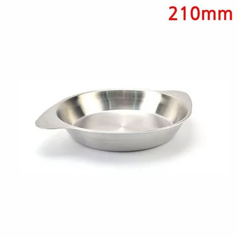 일체형 스텐 빠에야냄비 인덕션겸용 210mm 파스타 빠에야 양수냄비 스텐전골냄비 인덕션냄비