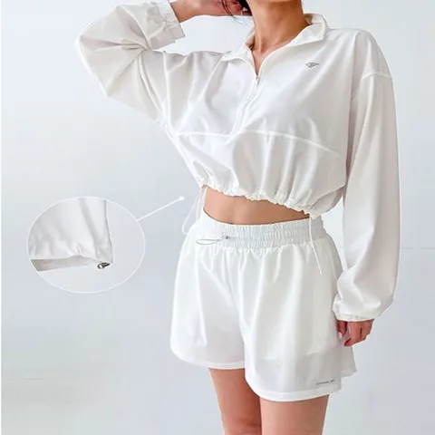 골프 에어마일드 크롭 바람막이 반바지세트-1여성