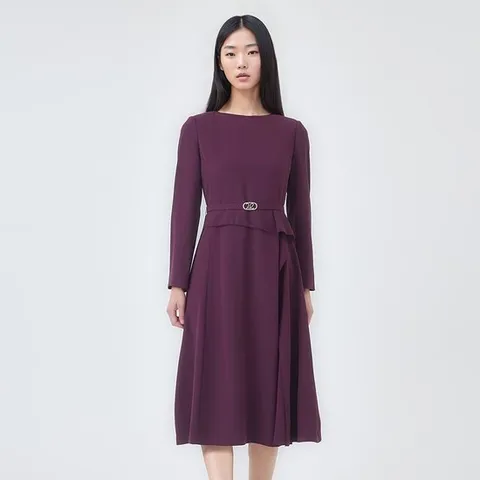 [TAG 470000원][케이엘바이린] 포엘 A라인 원피스 KWOPOI0100