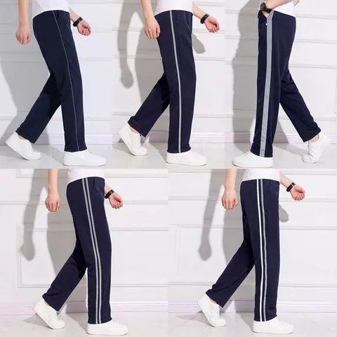 회색라인 네이비 트레이닝 바지 교복 생활복 스쿨룩 여름체육복