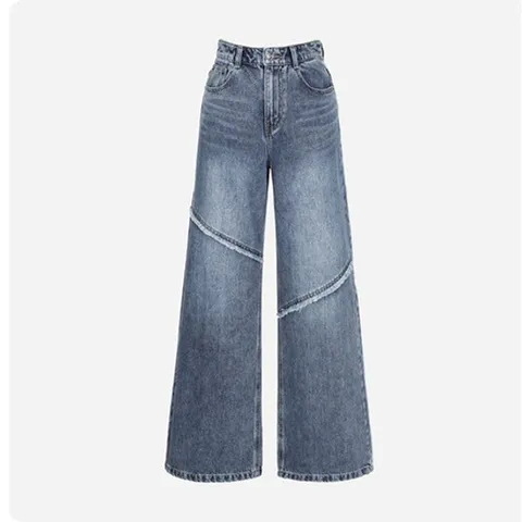 [ 현대백화점 ][써스데이아일랜드](T256MJE905W)언발란스 절개 데님 팬츠