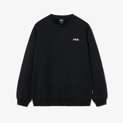 [ 롯데백화점 ][휠라]베이직 맨투맨  FS2POH1101U_BLK