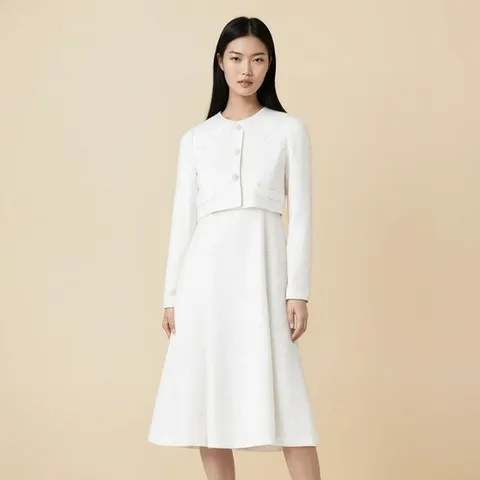 [TAG 379000원][라인] 레이스카라 트위드원피스 NWOPOC0100