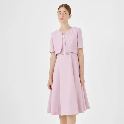 [TAG 389000원][라인] 반소매 자켓 원피스 NWOPOF1200