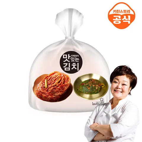 빅마마 이혜정의 맛있는 포기김치 8kg+깻잎김치 1kg (총 9kg)