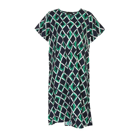 [ 롯데백화점 ][몬테밀라노]체크나염인견원피스X5SA0O629A