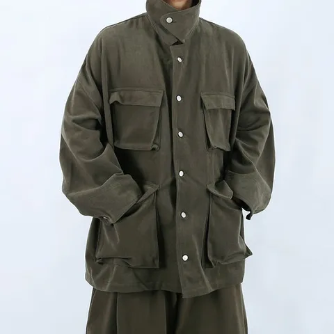 롤프 남성 남자 봄 가을 초겨울 야상 점퍼 아우터 오버핏 박시 빅사이즈 외투